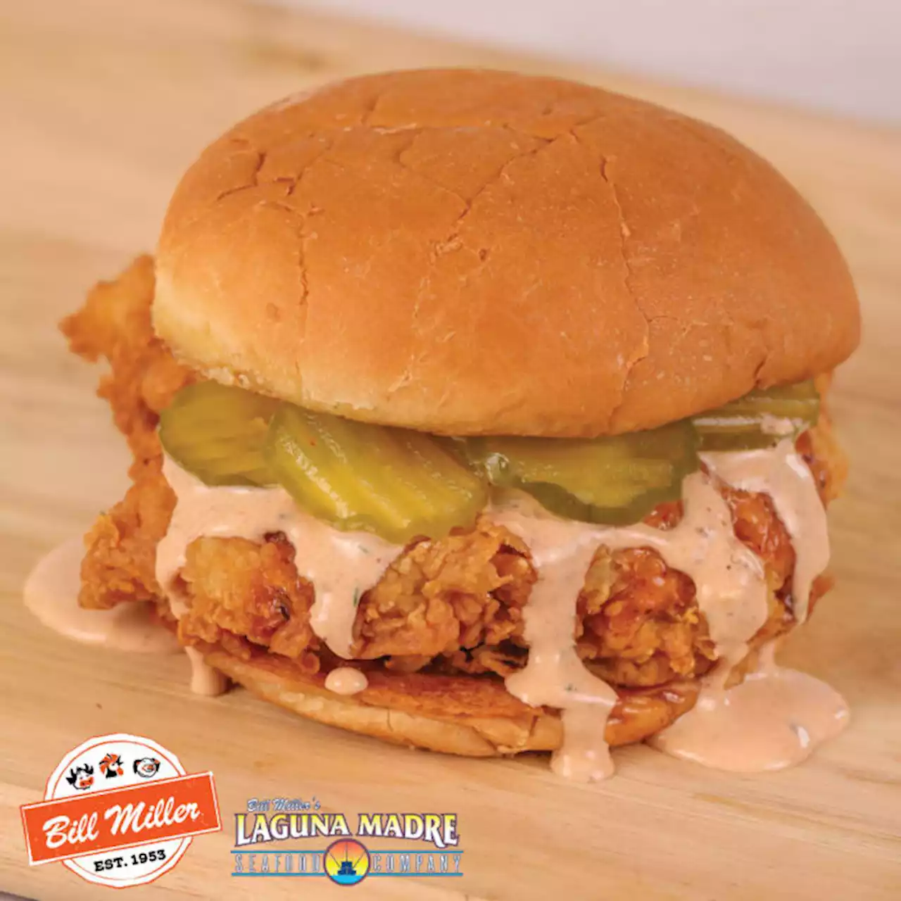 Bill Miller, Laguna Madre add spicy kick to menus with ranch chipotle crispy chicken sandwich