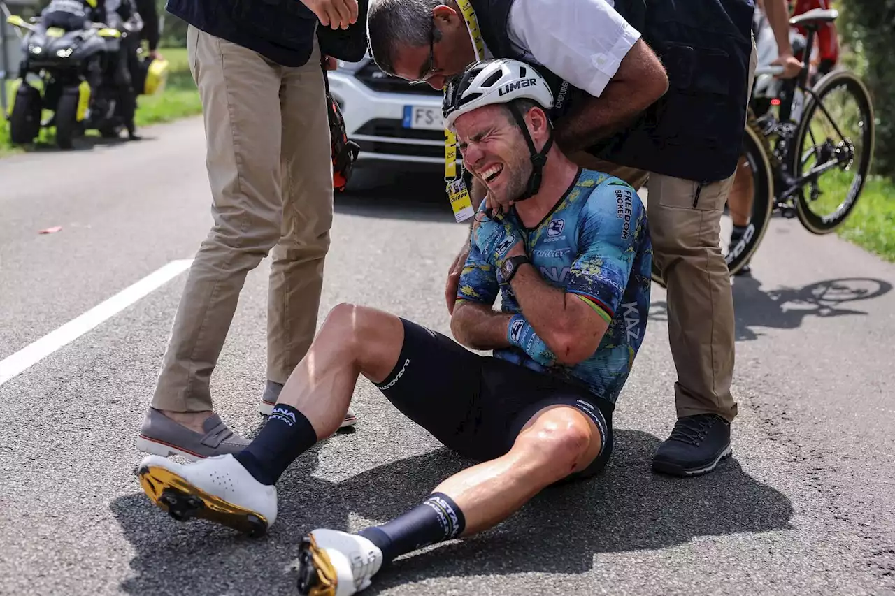 Tour de France 2023 : Cavendish chute, Pedersen au finish