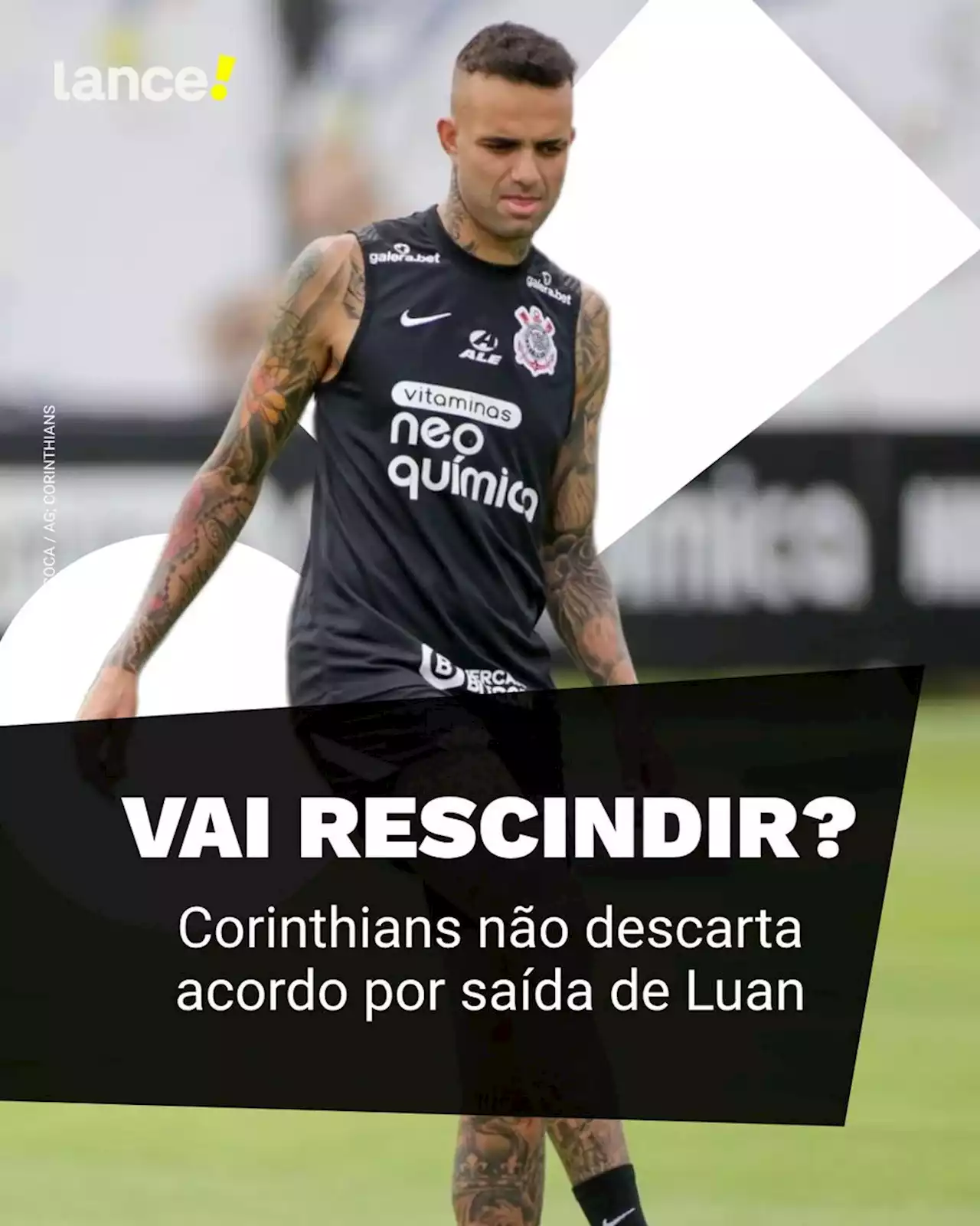 Corinthians não descarta acordo por rescisão de Luan; saiba quanto o clube deve ao jogador