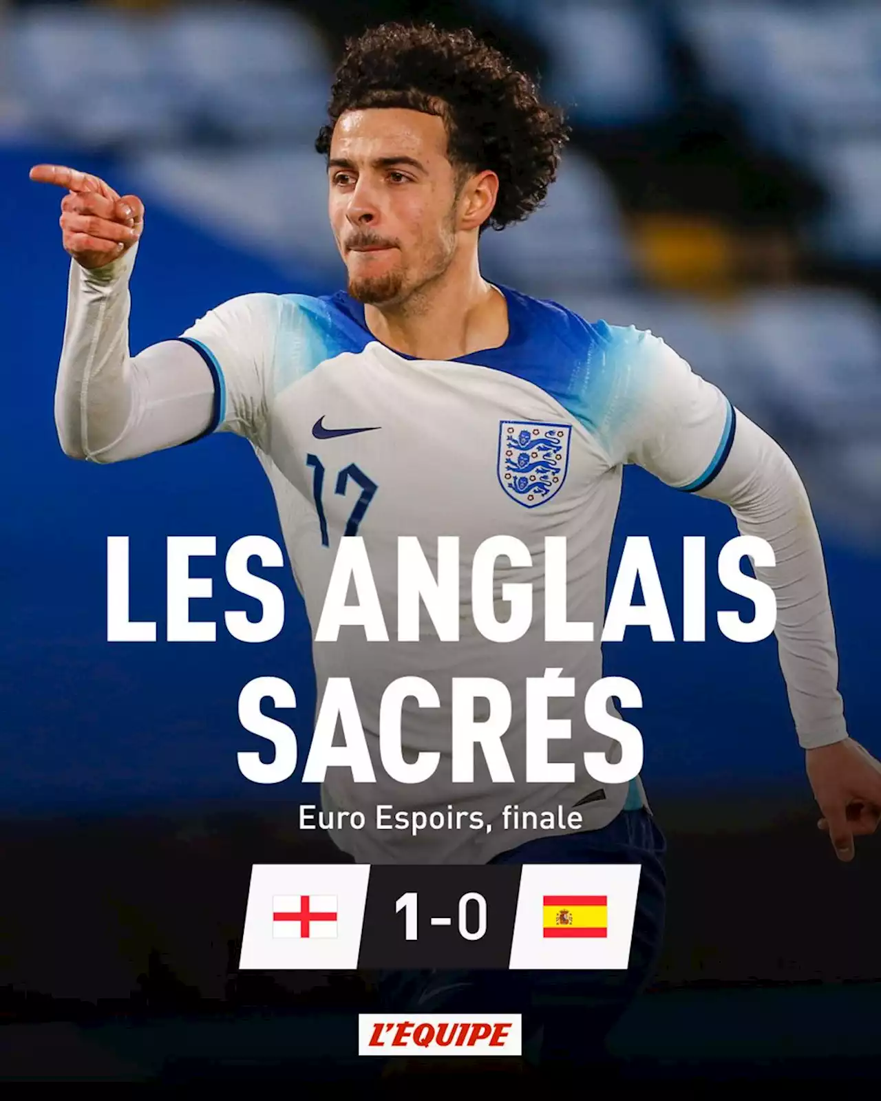 Angleterre Espoirs 1-0 Espagne Espoirs, Euro Espoirs : résumé du match (08/07/2023)