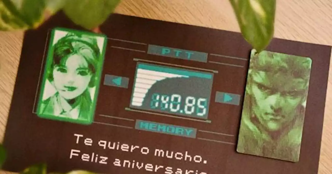 ¡Épico! Chica sorprende a su novio gamer con un regalo único de Metal Gear Solid | LevelUp