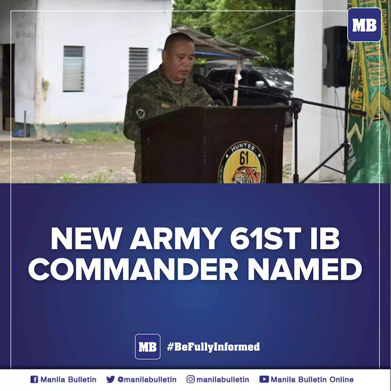 New Army 61st IB commander named