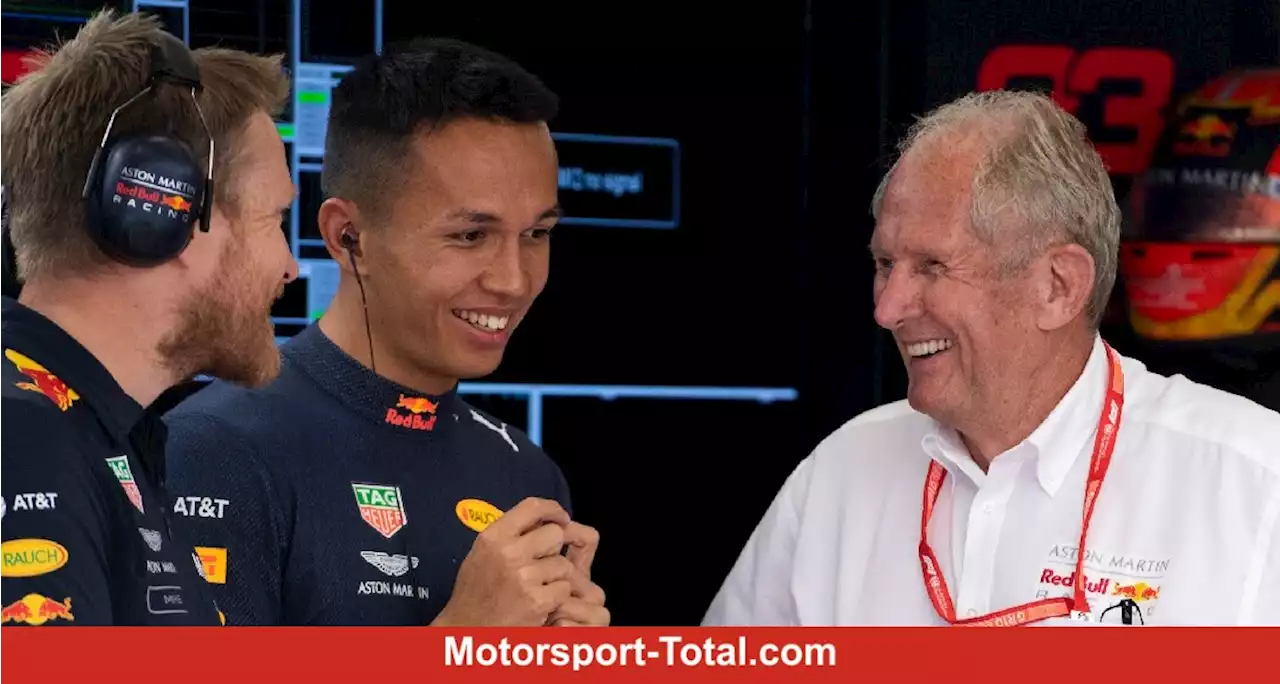 Helmut Marko: Albon 'ist leider bis Ende 2025 an Williams gebunden'