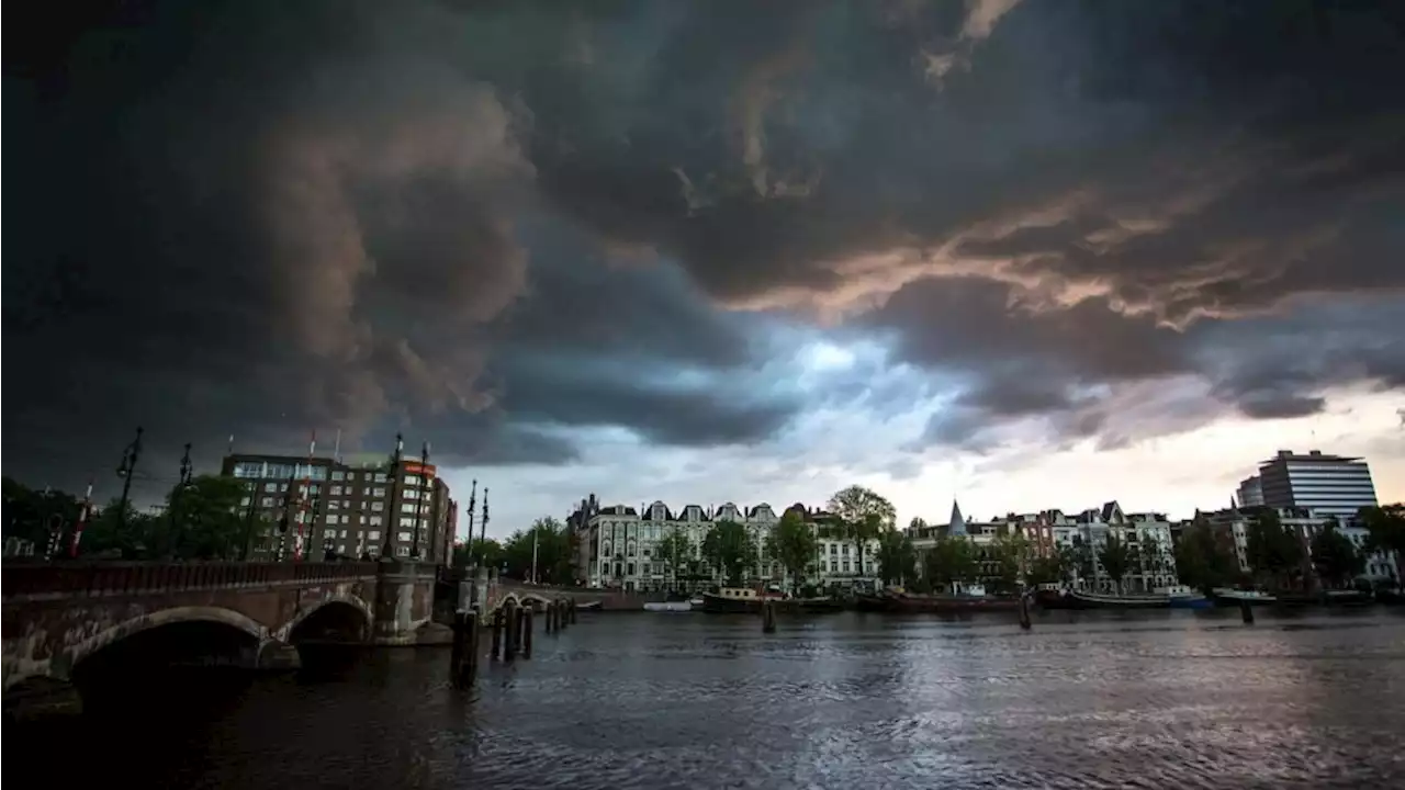 Morgenmiddag alweer klaar met het lekkere weer: code geel voor onweersbuien