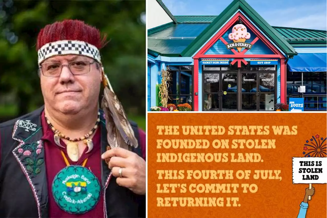 Ben & Jerry’s HQ is on ‘stolen’ Native American land, Vermont chief says