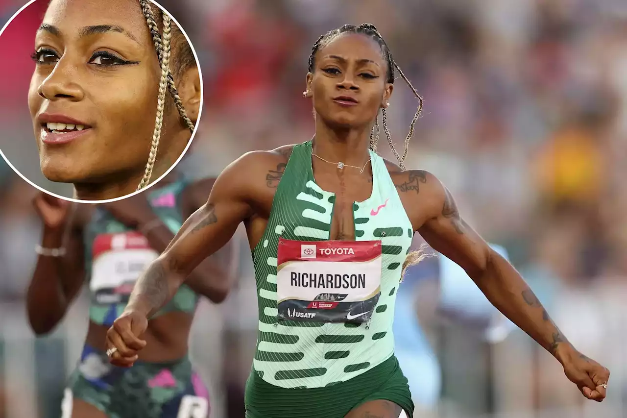 Sha’Carri Richardson boasts ‘I’m better’ after taking 100m title two years after drug suspension