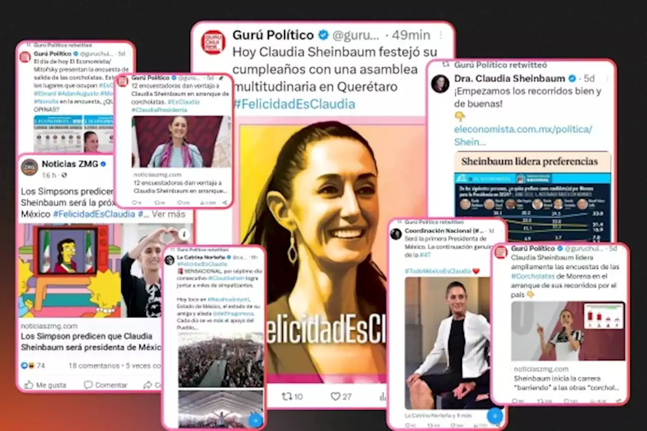 Promotores de Sheinbaum en Twitter tuvieron contratos con el gobierno de CDMX