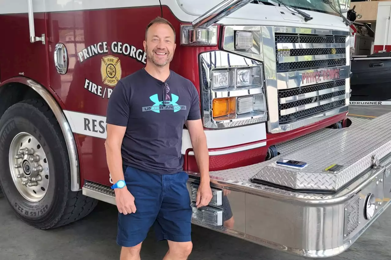 Retired Prince George firefighter looks back on 28-1/2-year career