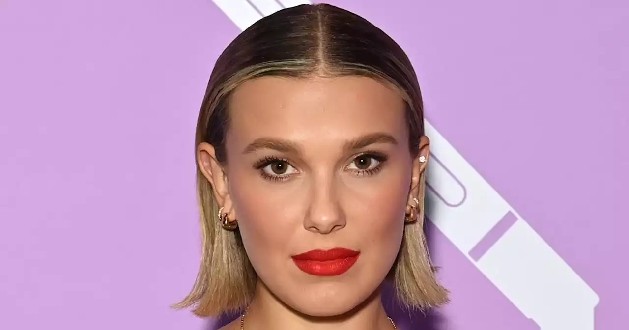 Millie Bobby Brown Rocks a Plunging Bra and Low-Rise Skirt For Date Night