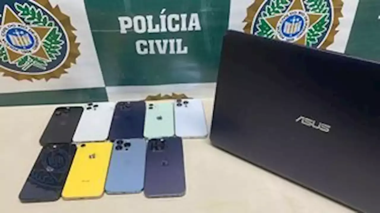 Polícia prende quadrilha de SP que furtava celulares na praia de Copacabana zona sul do Rio