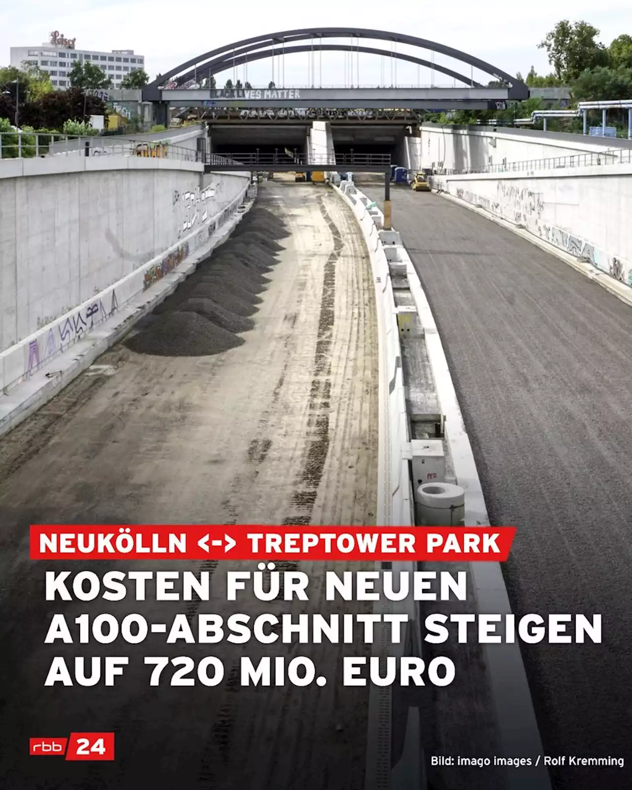 Kosten für A100-Verlängerung erneut gestiegen