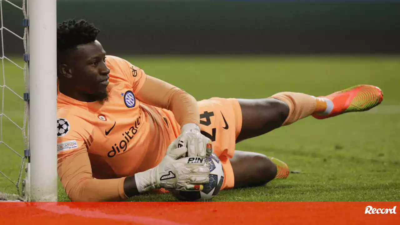 André Onana perto do Manchester United