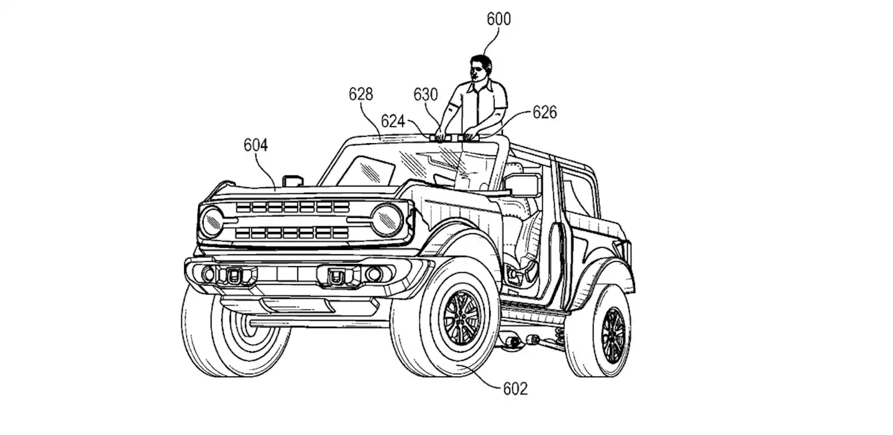 Ford Files Patent for Tech to Control Broncos Off-Road While Standing