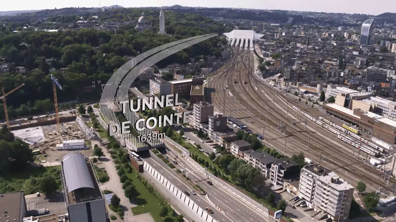 Fermeture du tunnel de Cointe en direction du Luxembourg pour une durée de sept semaines