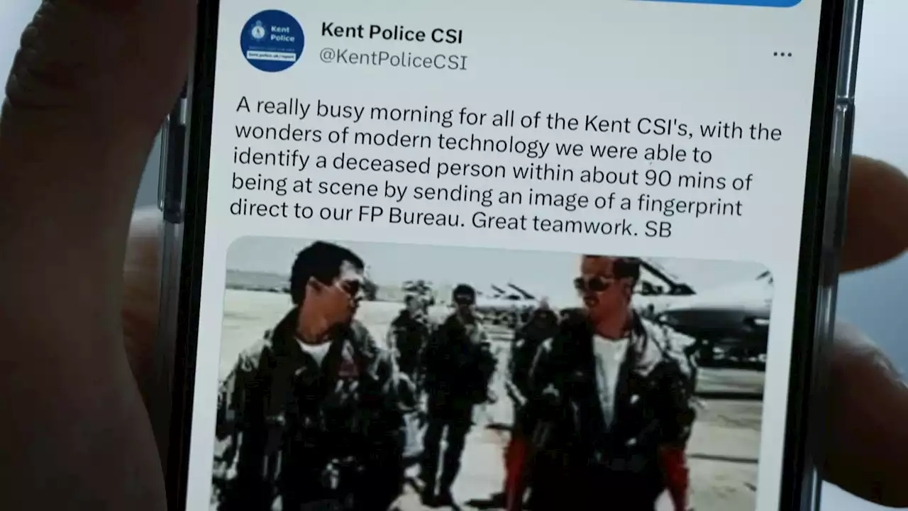 Police tweet using Top Gun gif to celebrate forensics on my dead daughter was horrendous, says mother