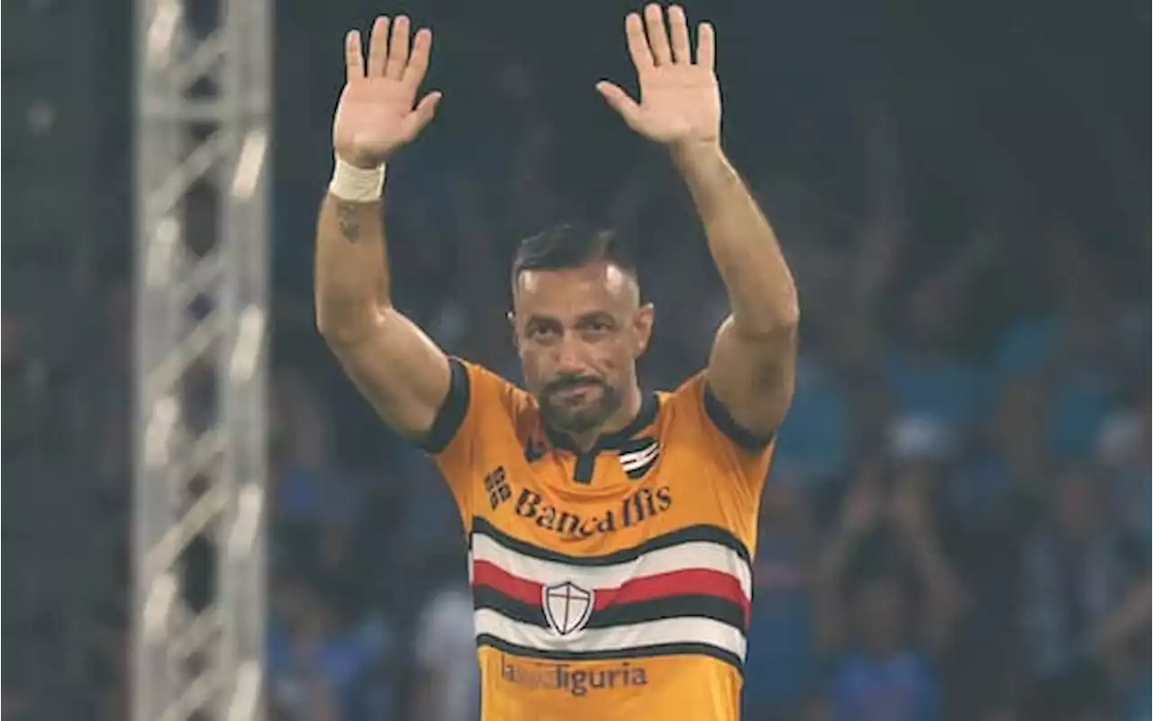 Quagliarella, il saluto social alla Sampdoria