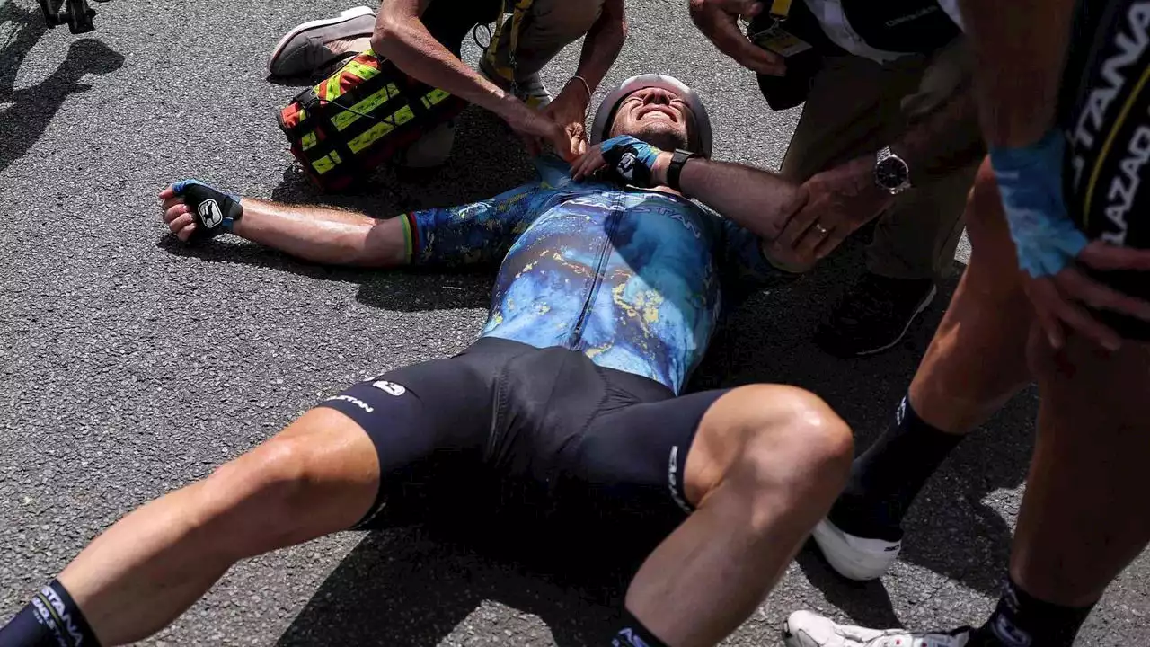 Cavendishs letzte Tour de France endet in Schmerzen