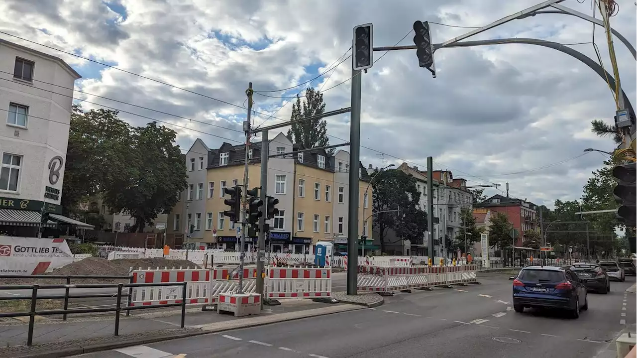 Flüsterasphalt und „Flexity“-Straßenbahnen: Treskowallee in Berlin-Karlshorst wird verbessert