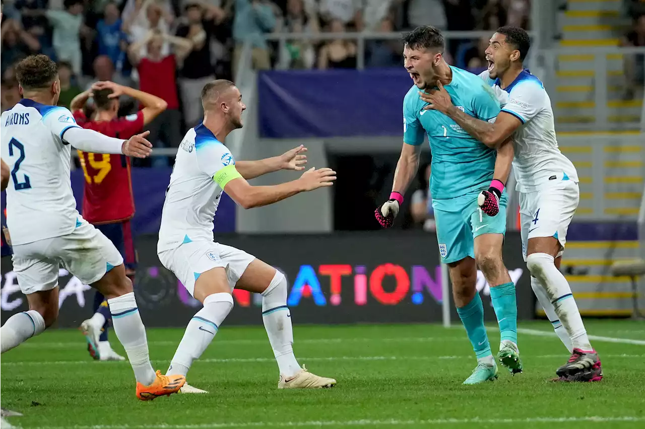 James Trafford helps England U21s win European Championships with penalty heroics