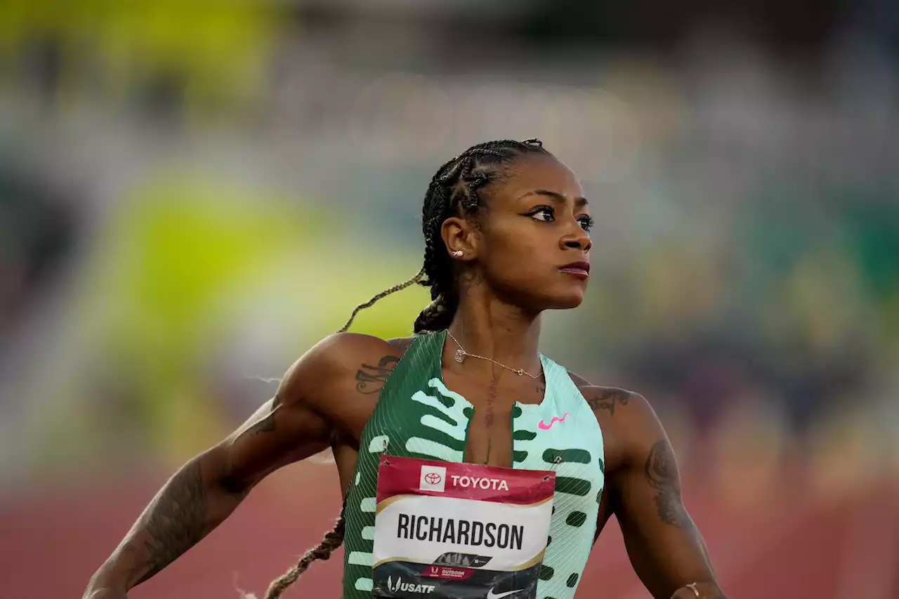 Sha'Carri Richardson Wins 100 Meters at U.S. Championships