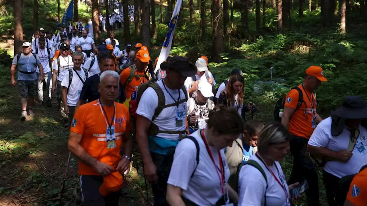 Thousands march in Bosnia to mark Srebrenica genocide amid fresh tensions