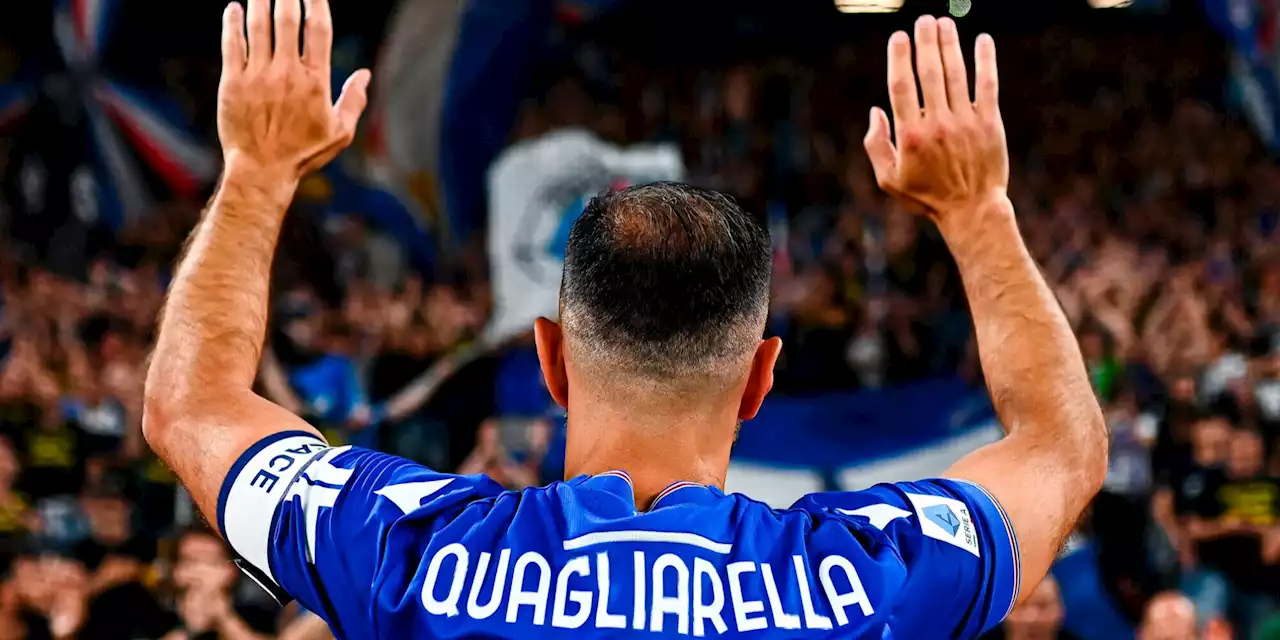 Quagliarella, il commovente messaggio social per i tifosi della Sampdoria