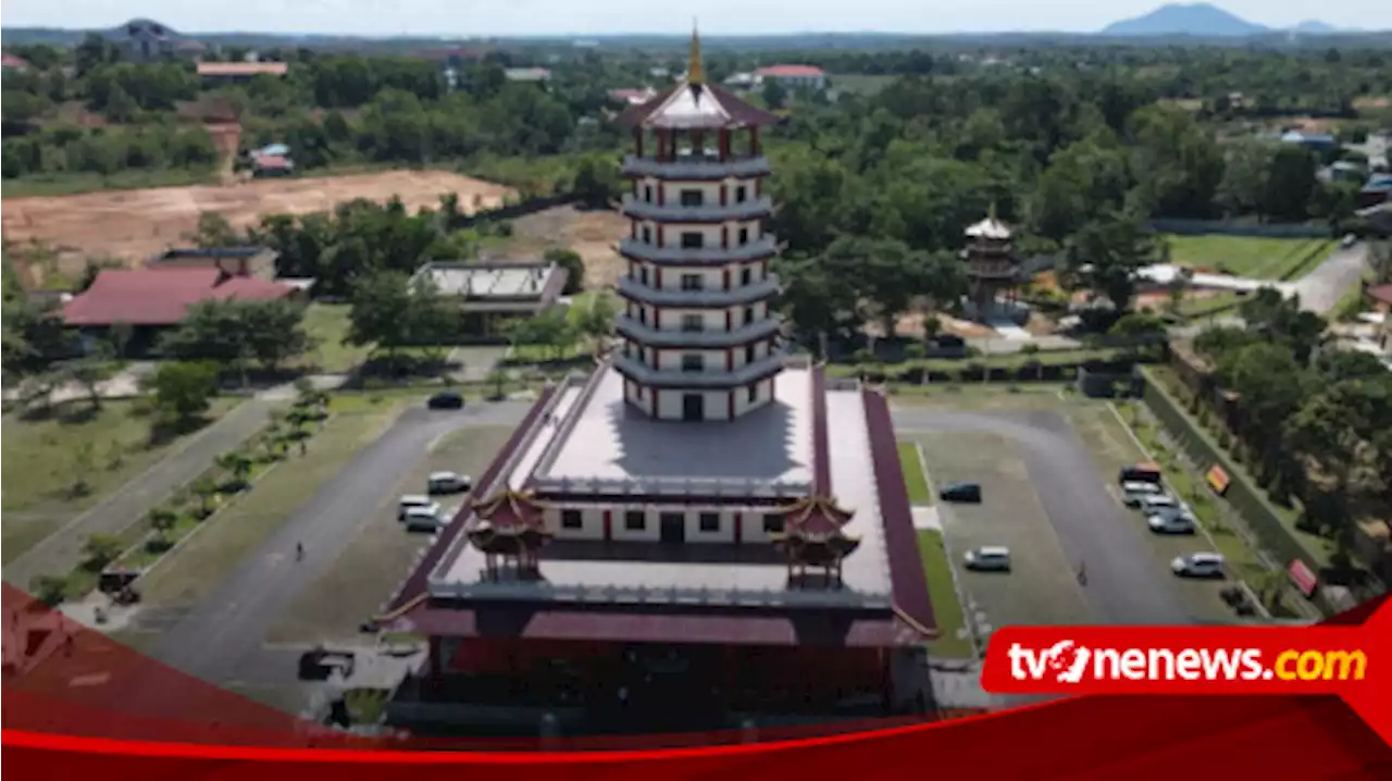 Dirjen Bimas Buddha Kementerian Agama RI Resmikan Pagoda Tertinggi di Indonesia