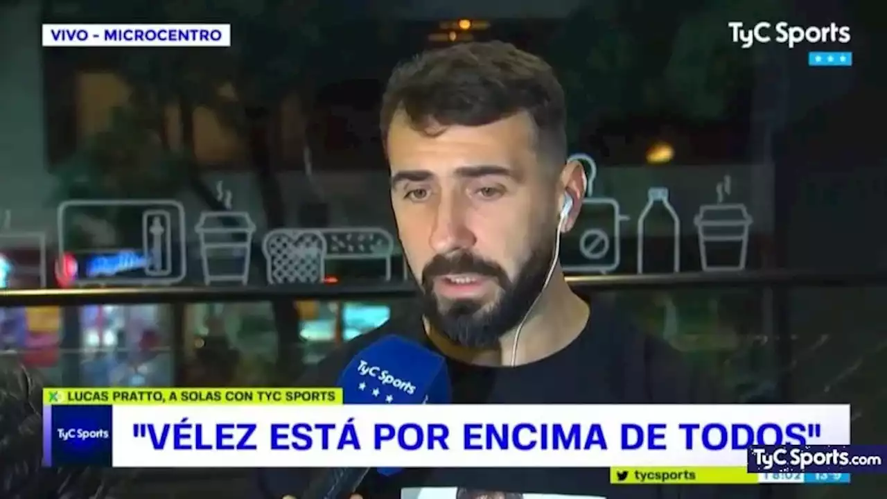 Pratto rompió el silencio tras su salida de Vélez: 'Hay cosas internas que...' - TyC Sports