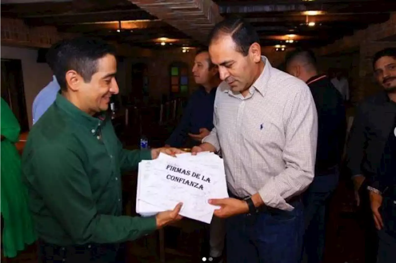 General Juvenal Díaz recibió coaval del Centro Democrático en su aspiración a la Gobernación de Santander