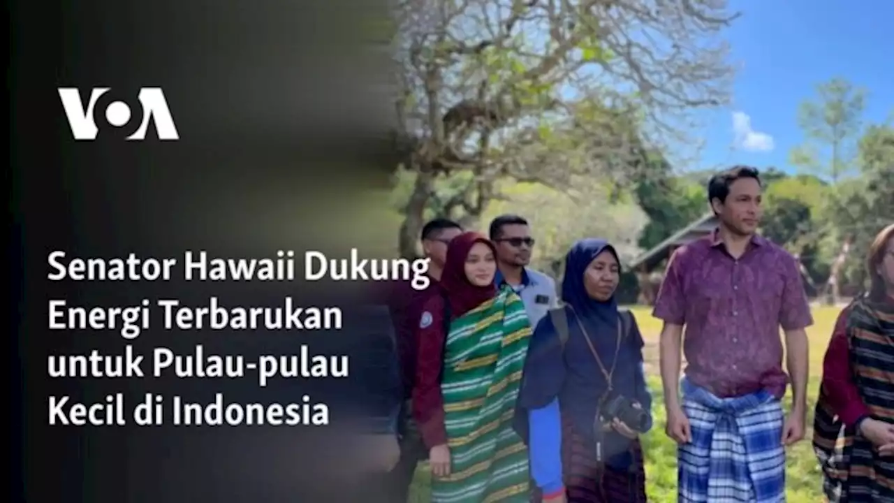 Senator Hawaii Dukung Energi Terbarukan untuk Pulau-pulau Kecil di Indonesia