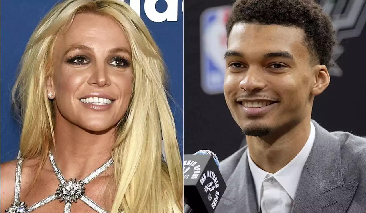 No charges will be filed in altercation with Britney Spears, Victor Wembanyama, Las Vegas police say