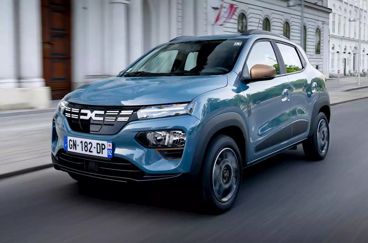 2024 Dacia Spring electric car revealed