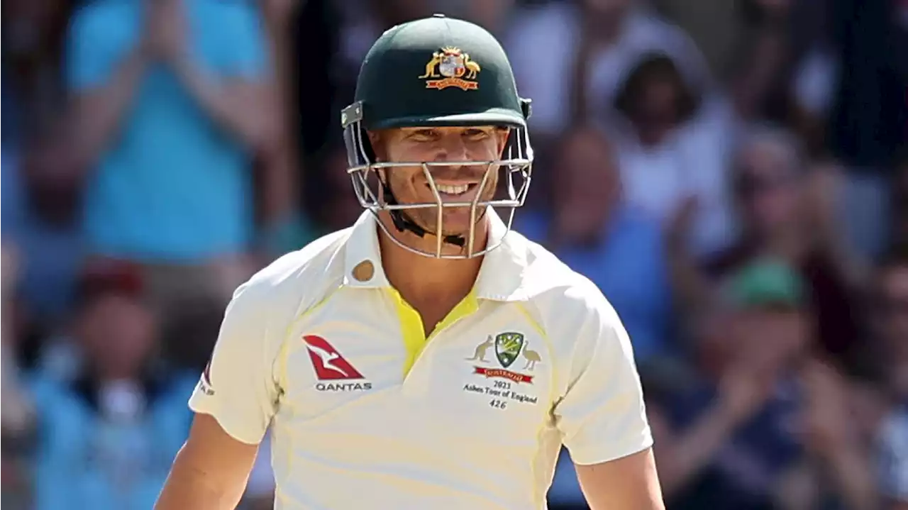 Healy rips 'smiling' Warner's reaction to latest Broad win