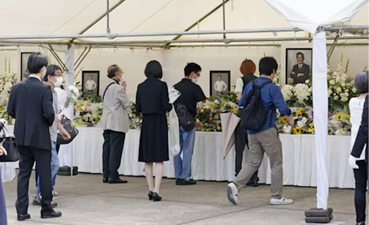 아베 1주기 행사 도쿄서 열려…기시다 '헌법개정 유지 잇겠다'(종합) | 연합뉴스