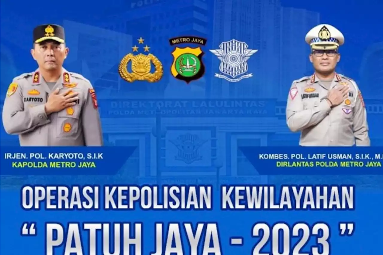 Polda Metro Jaya gelar Operasi Patuh Jaya 2023 selama dua pekan