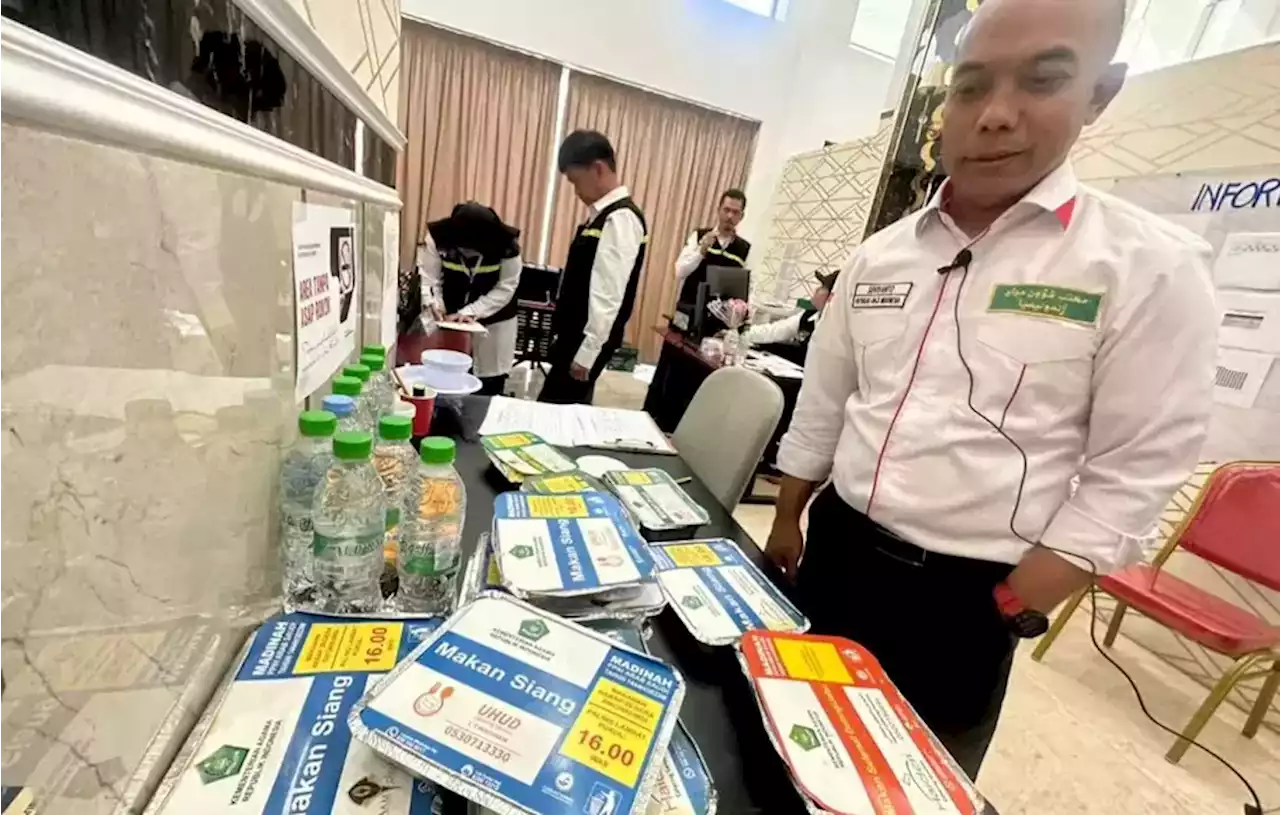 3 Juta Boks Makanan Disiapkan untuk 112.000 Jemaah Gelombang II di Madinah