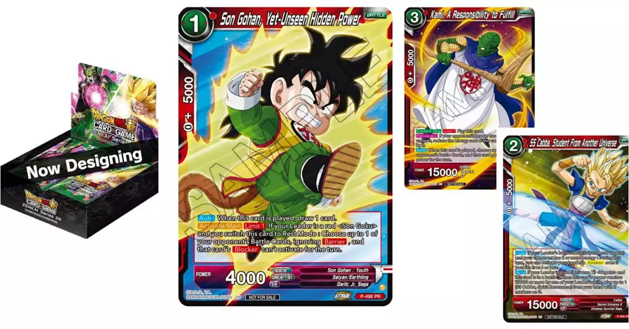 Dragon Ball Super Reveals Wild Resurgence: Tournament Pack Part 1