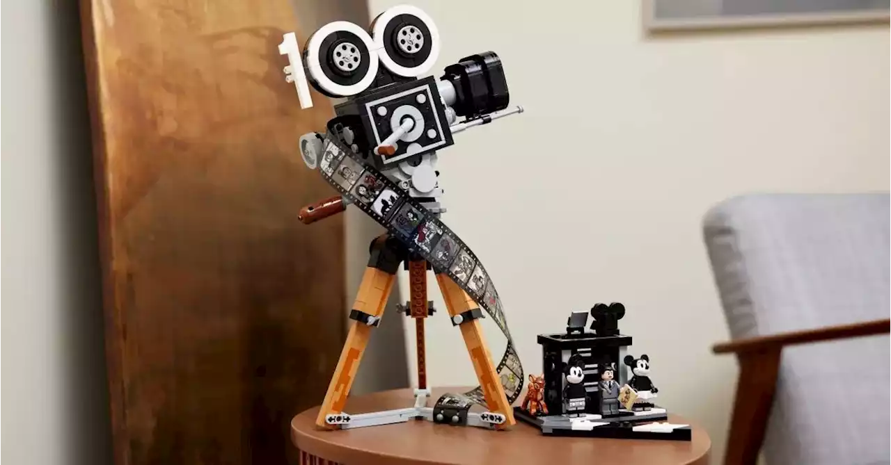 LEGO Captures the Magic of Walt Disney with D100 Tribute Camera