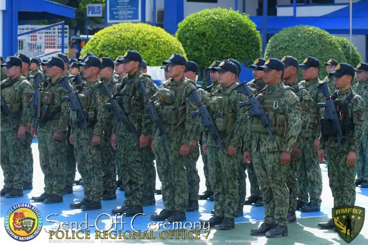 Negros Oriental : 100 cops sent there as Barangay, SK Elections draw near