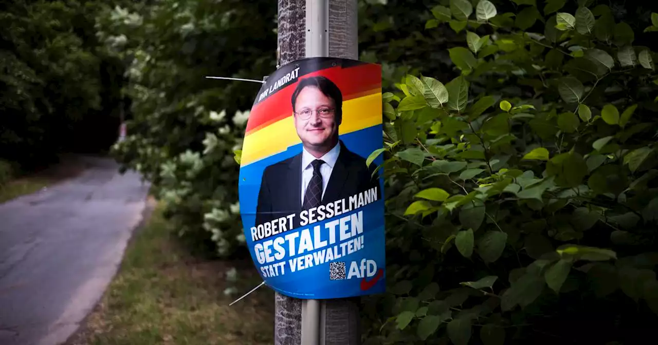 A German county elected a far-right candidate for the first time since the Nazi era