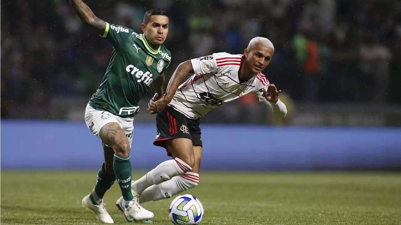 Palmeiras e Flamengo empatam no Allianz Parque em jogo interrompido por gás de pimenta