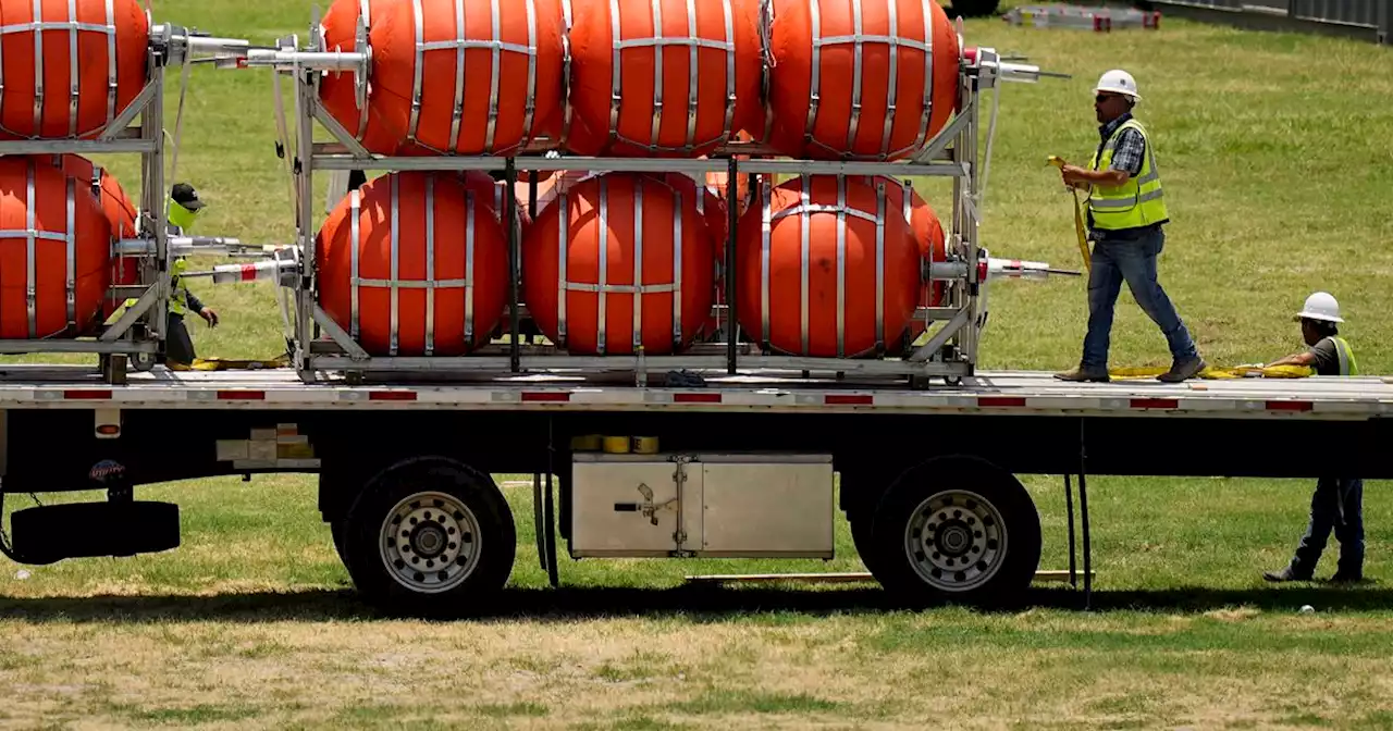 Texas prepares to deploy Rio Grande buoys in governor’s effort to curb border crossings