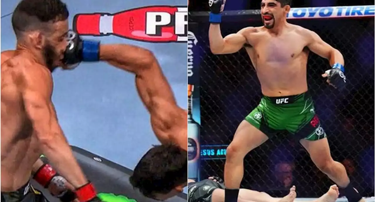 VIDEO: El increíble nocaut del mexicano Jesús Aguilar en la UFC | El Universal