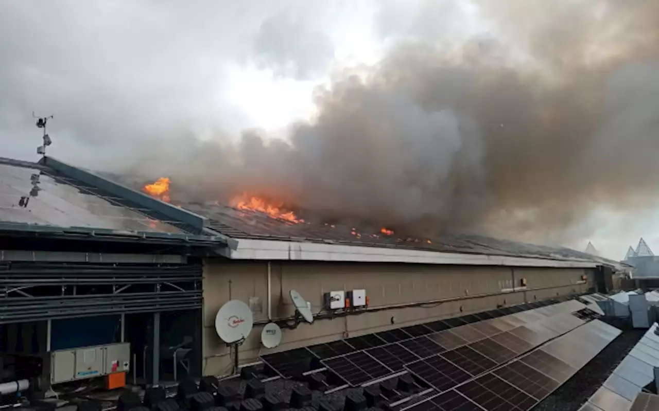 Vodacom's Cape Town headquarters catch fire