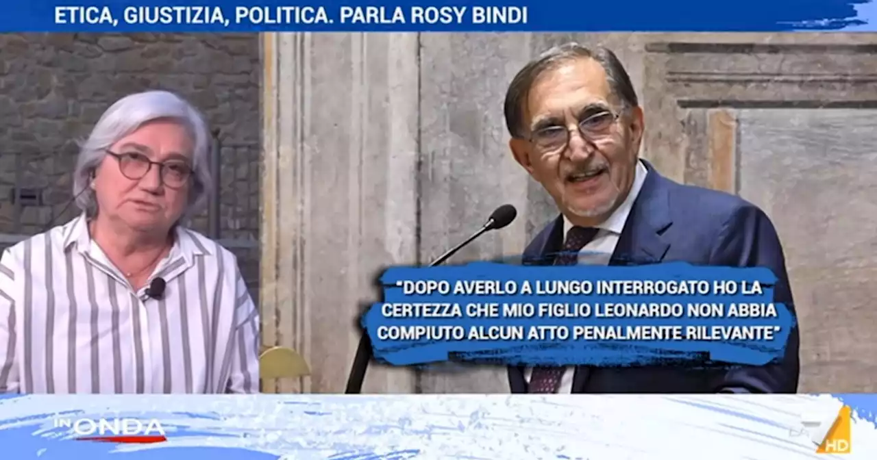 Caso La Russa, Bindi a La7: 'Dimostra desiderio d'impunità del governo e mancanza di rispetto nei confronti delle istituzioni e delle donne' - Il Fatto Quotidiano