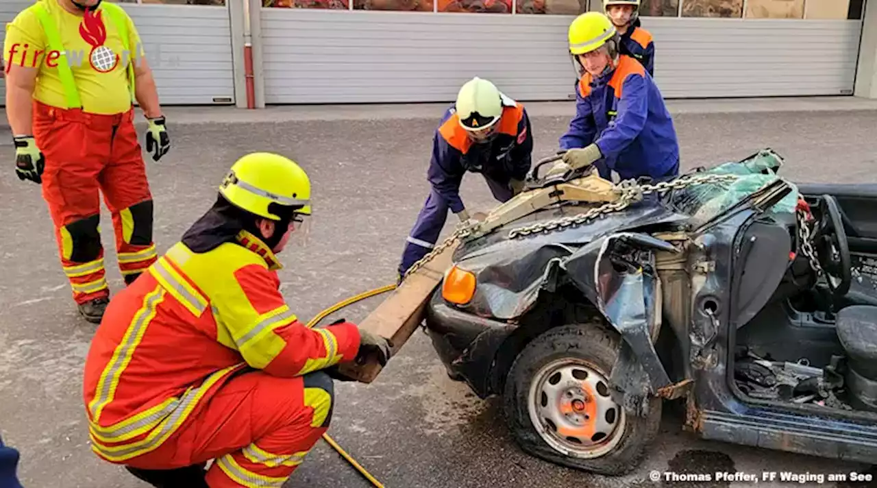 D: Viele Wege führen nach Rom - Rettungsübung der Jugendfeuerwehr