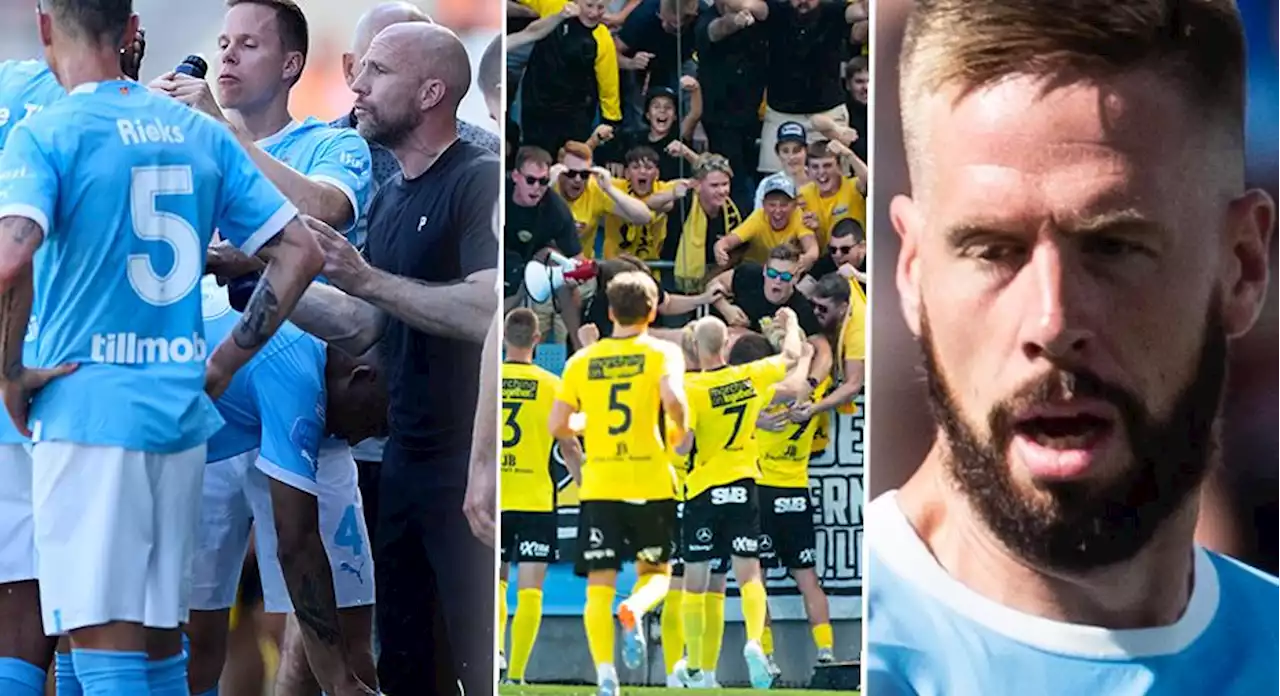 TV: Mjällby med knall i Malmö - Löfquist och Fenger målskyttar i Janssons återkomst