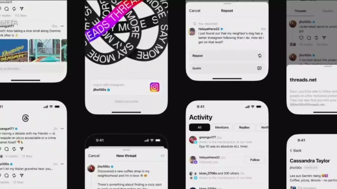 Twitter users react to new social media app Threads