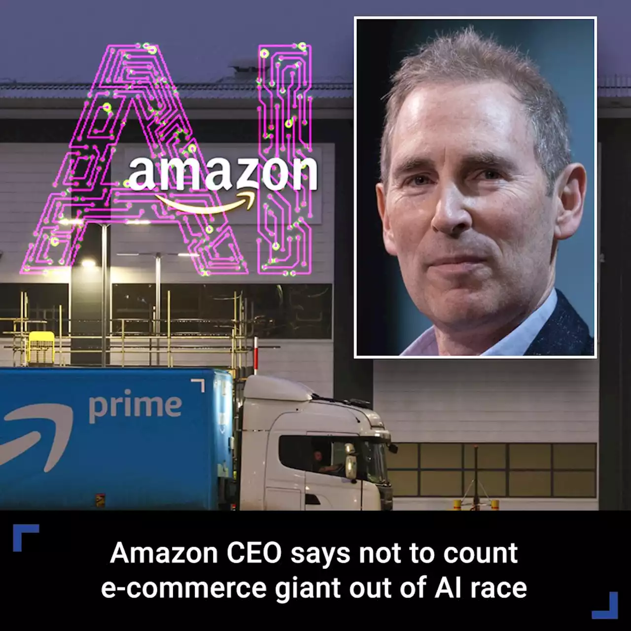 Amazon CEO says not to count e-commerce giant out of AI race: Generative AI part of 'hype cycle'