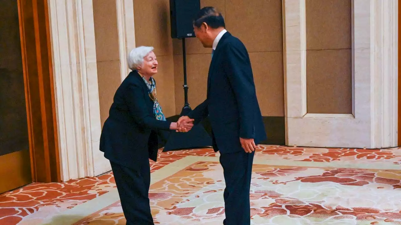 Janet Yellen awkwardly bows to CCP official during Beijing trip: 'Optics the Chinese love'